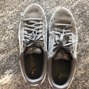Grey Puma Shoes